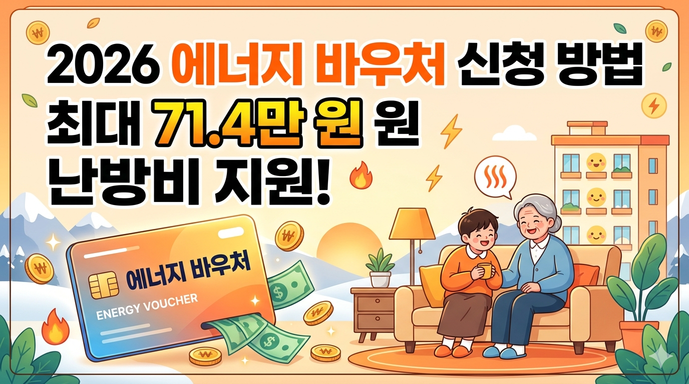 에너지바우처 신청방법, 난방비지원