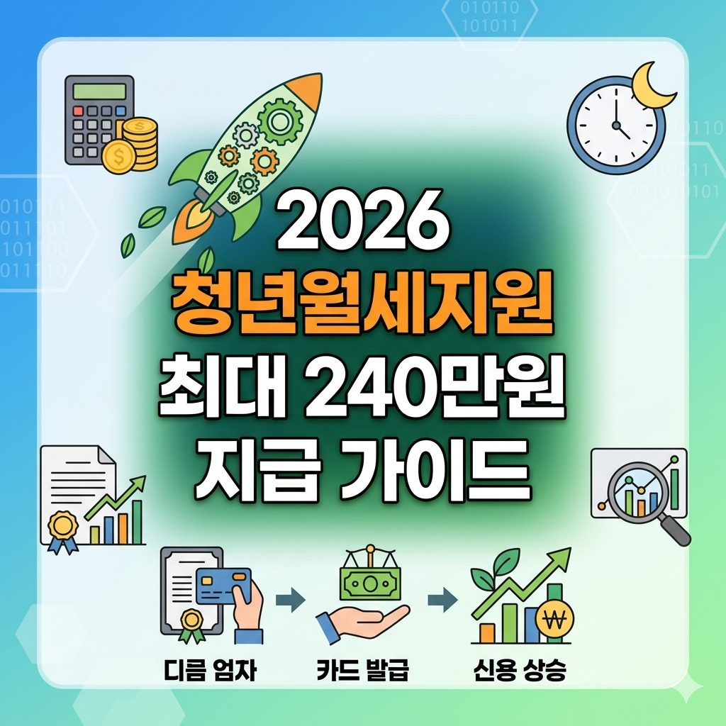 청년월세지원 신청 조건 및 최대 240만 원 지급 가이드