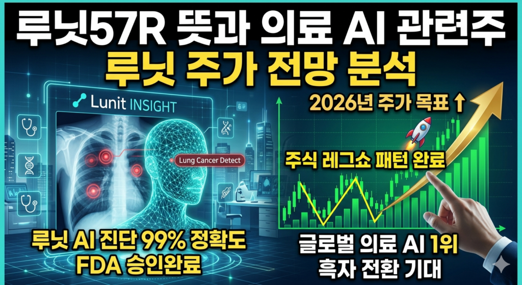 루닛57r 주가 전망에 대한 포스터
